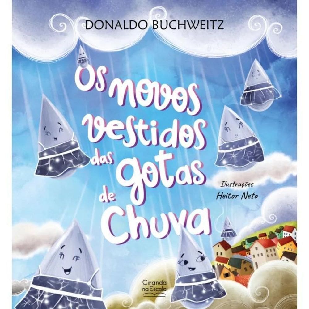 Livro Os Novos Vestidos Das Gotas De Chuva