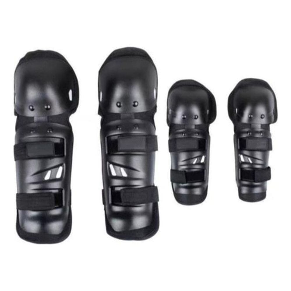 Kit Joelheira Cotoveleira Articulada Moto Bike Trilha