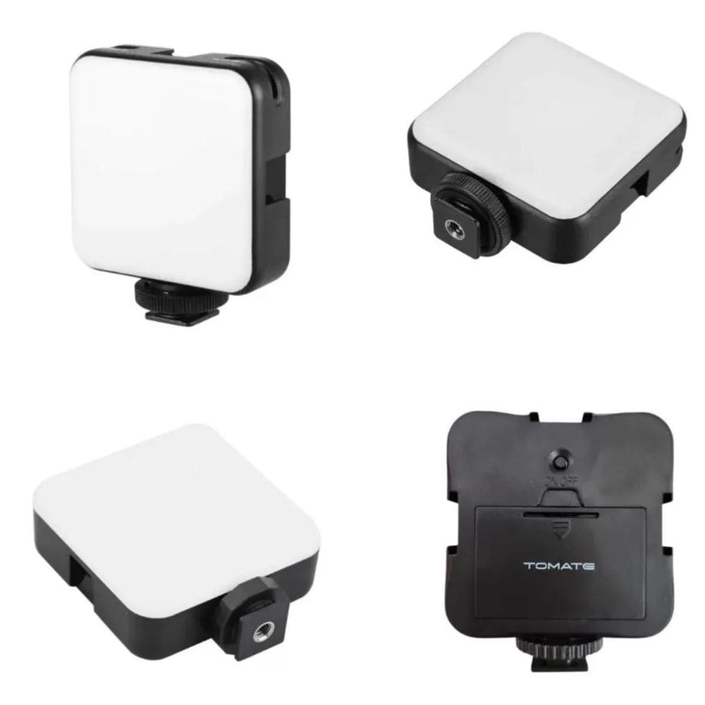 Iluminador De Vídeo Led 5600K Com Alimentação Aaa