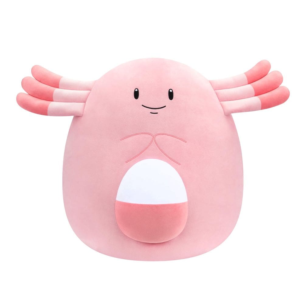 Brinquedo de pelúcia Pokémon Squishmallows Chansey 50cm
