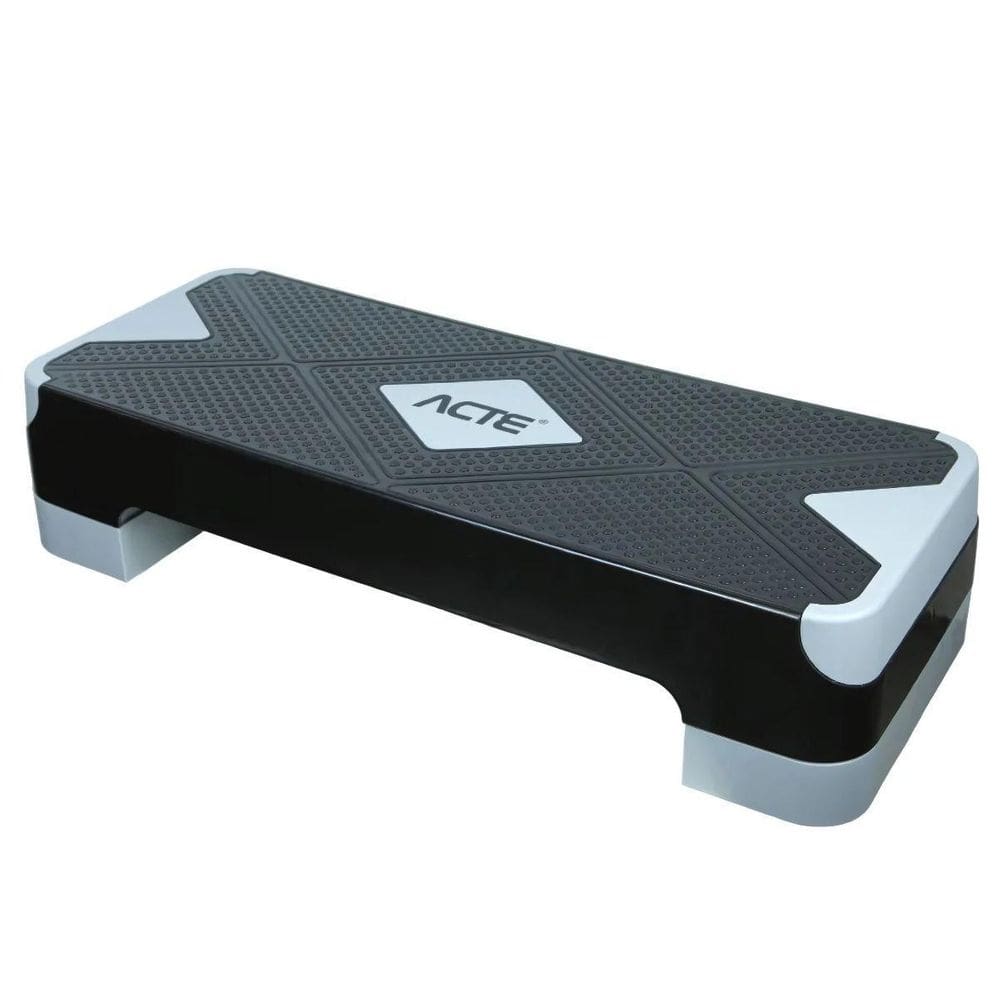 Step Para Ginástica Preto E Cinza T318 - Acte Sports