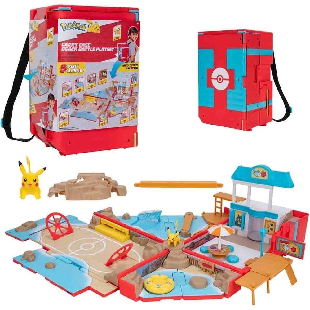 Mochila Playset Batalha De Praia - Pokémon Sunny 3487
