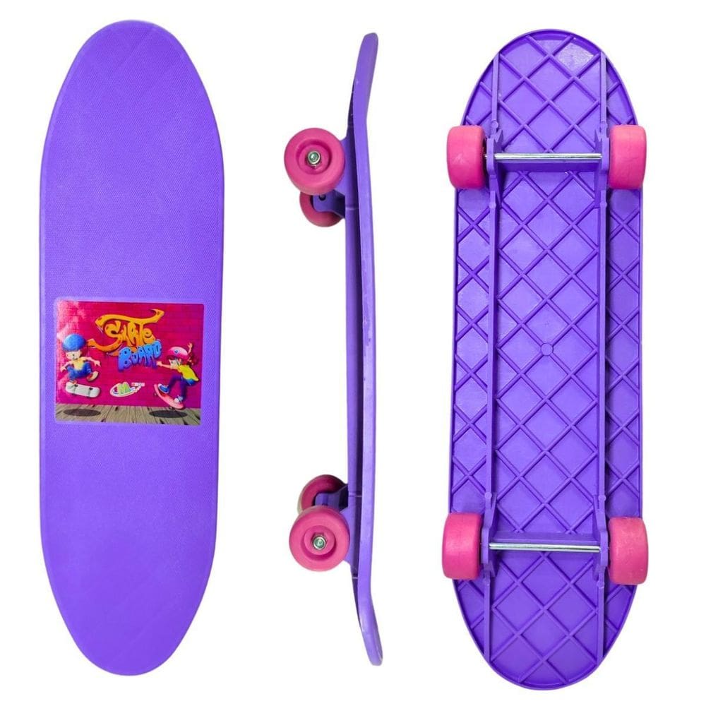 Mini Cruiser Skate Infantil Iniciantes Até 20 Kg Mgh-155