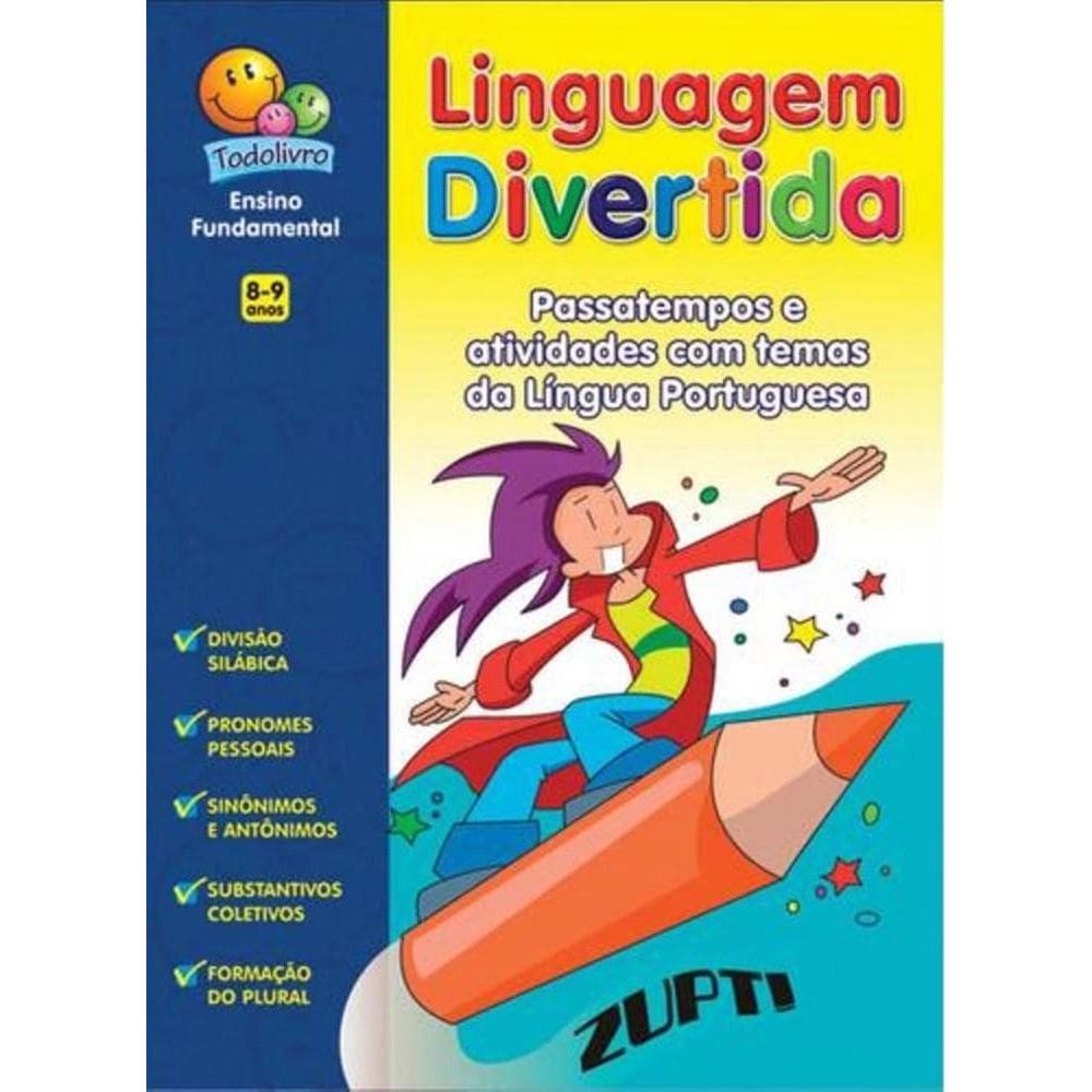 Livro Linguagem Divertida - Ensino Fundamental - 8-9 Anos