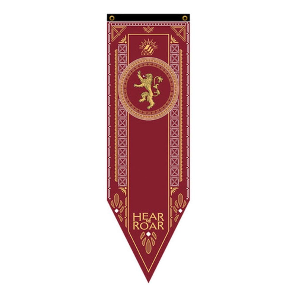 Bandeira Flâmula Com Brasão Casa Lannister Game Of Thrones