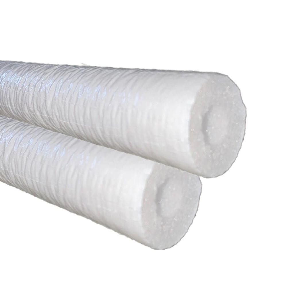 Kit 2 Tubo Esponjoso Blindado 1/4`` 6,35Mm Branco 4M Epex