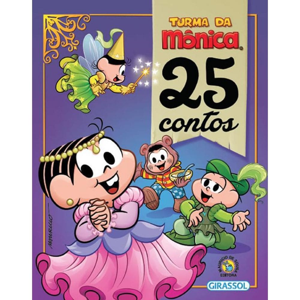 Livro Turma Da Mônica - 25 Contos Brochura
