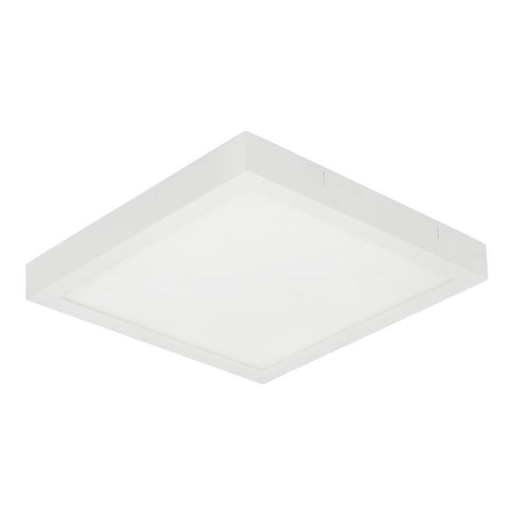 Luminaria Plafon Led Stella Eco Sobrepor Face Plana Quadrado