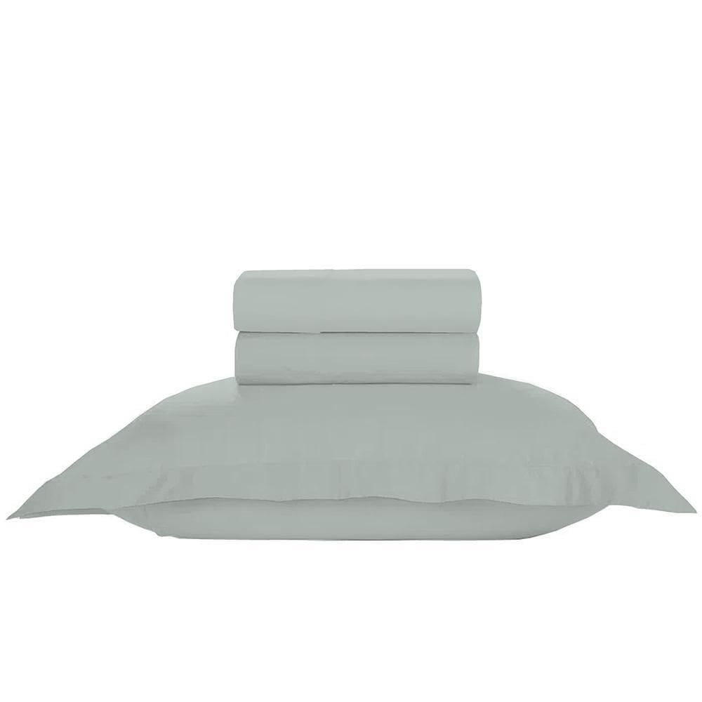 Jogo De Cama Solteiro Liso 300 Fios Nova América