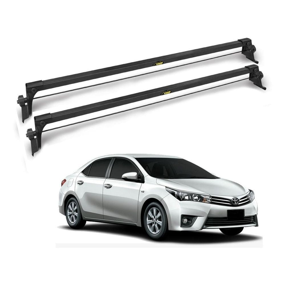 Rack Teto Modelo Aço Corolla 15 A 19 Entre Portas Preto