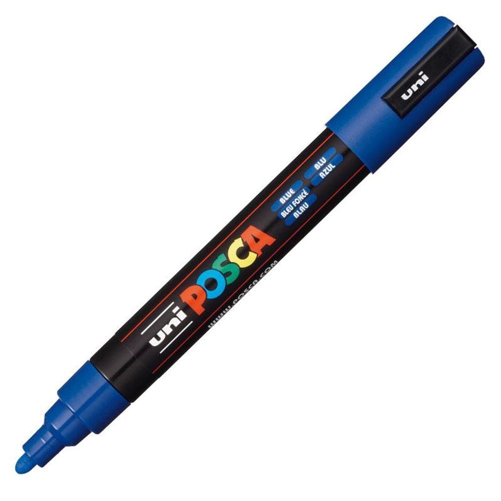 Caneta Posca PC 5M azul Uni Ball