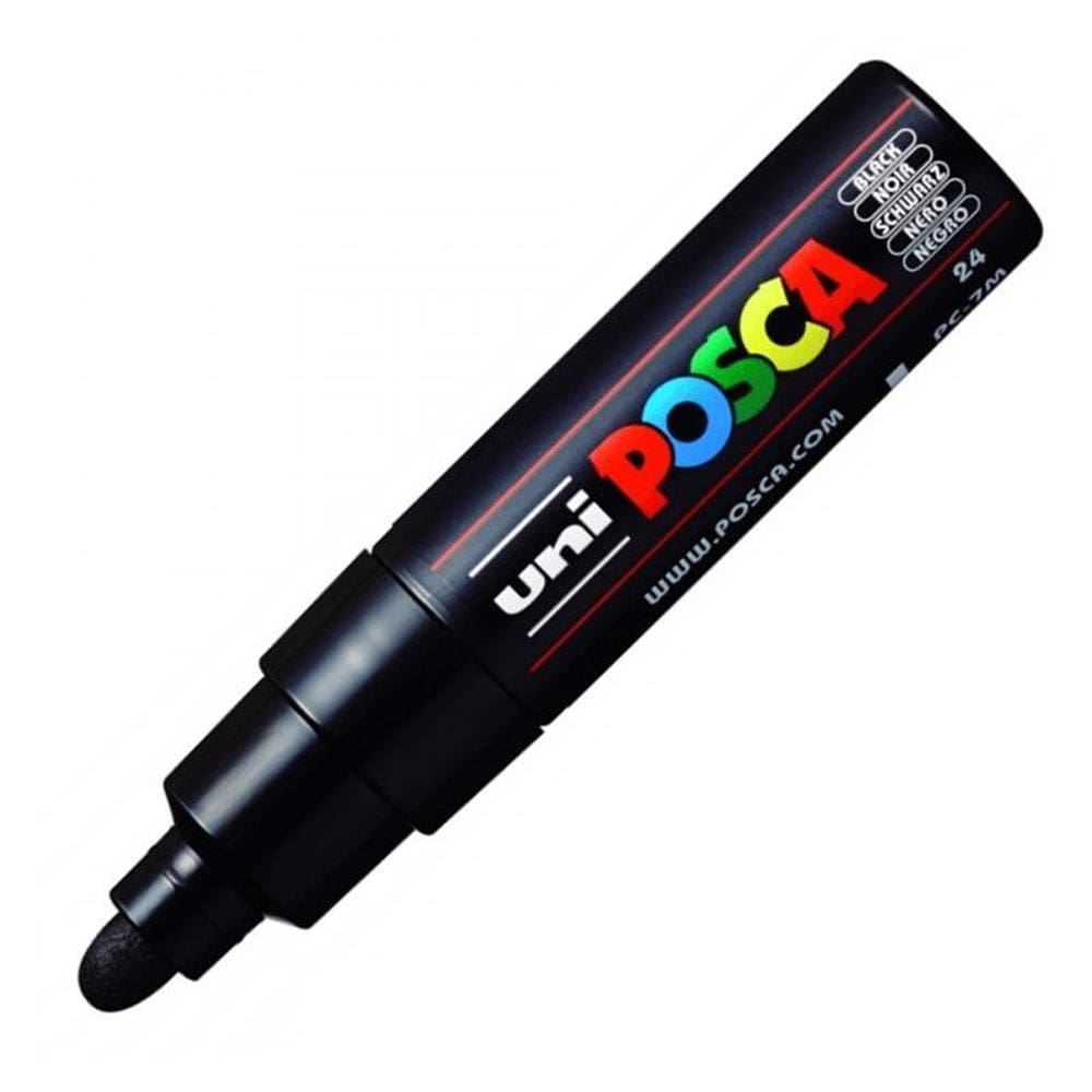 Caneta Posca PC 7M preto Uni Ball