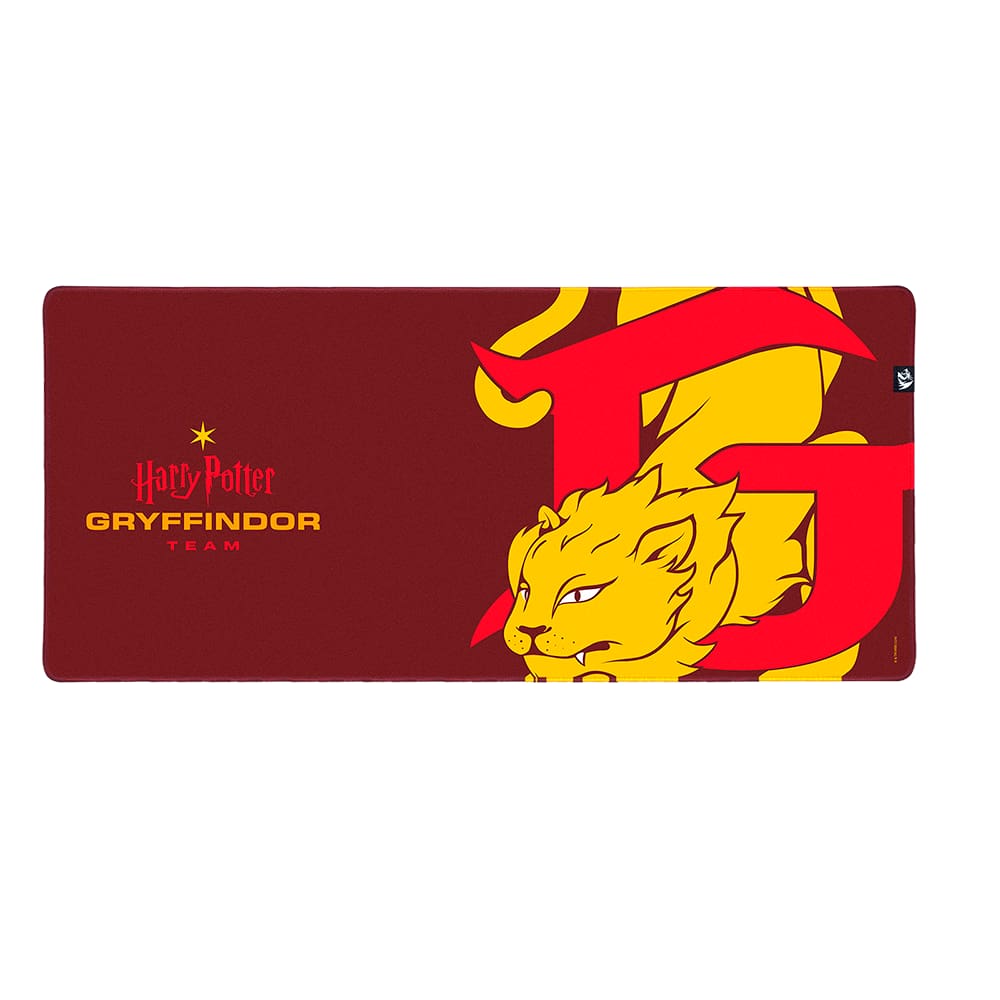 Mousepad Gamer Redragon Harry Potter Gryffindor Vermelho 90x40cm