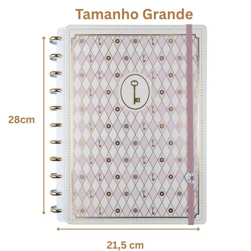 Caderno Inteligente Isa Akkari Rose Key | Extra