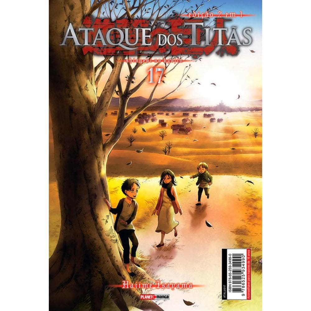 Ataque Dos Titãs (2 Em 1) Vol. 17