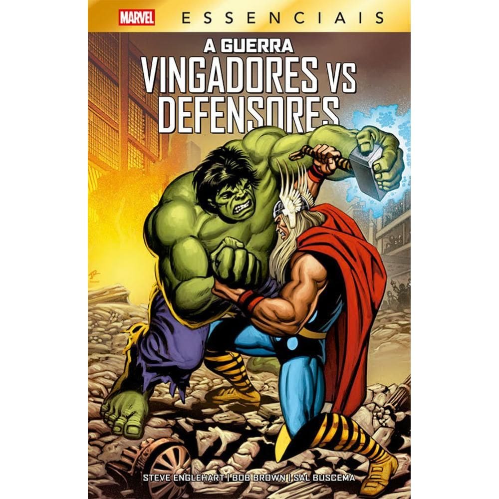 A Guerra Vingadores Vs Defensores (Marvel Essenciais)