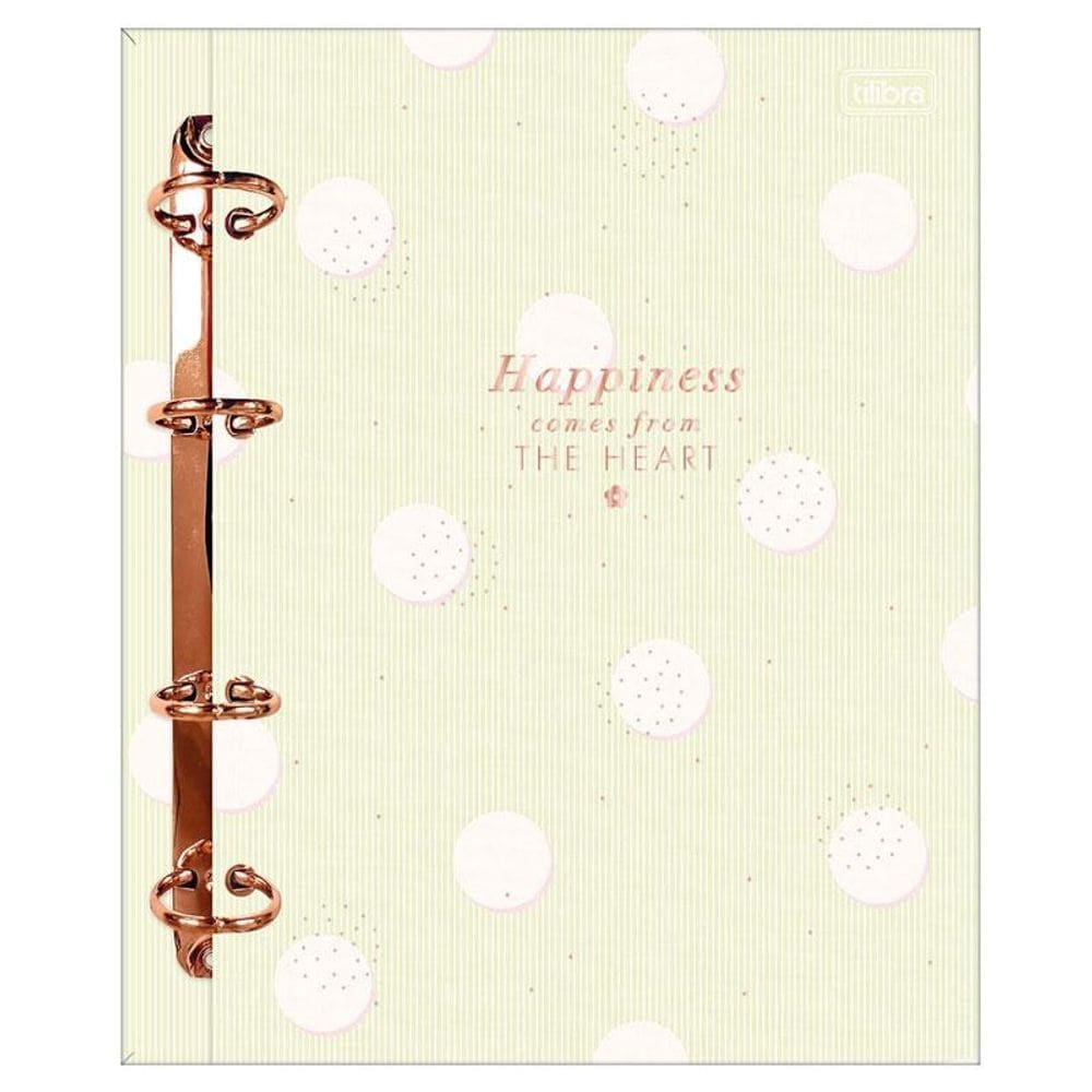 Fichário colegial com 4 argolas Soho 310301 Tilibra