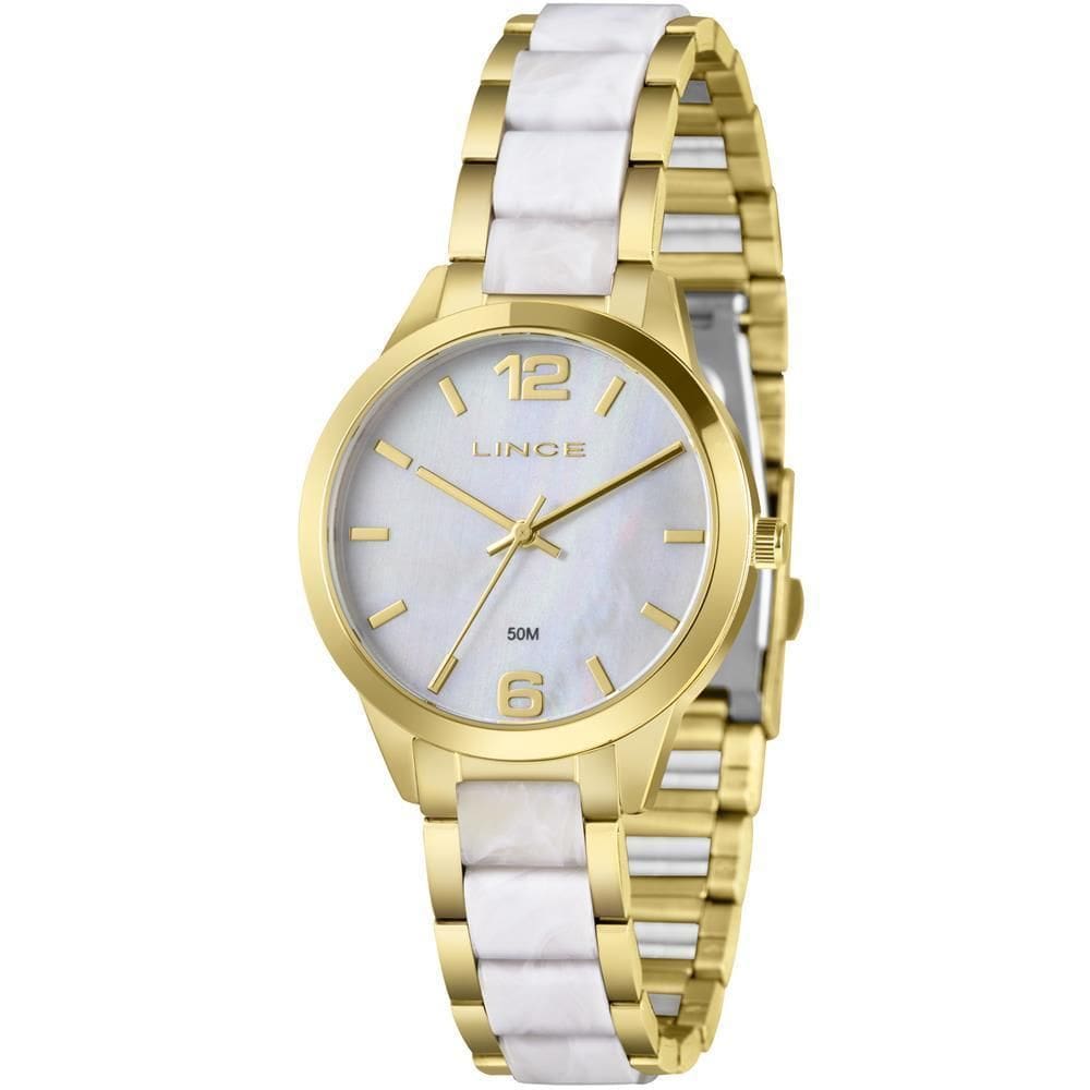 Relógio Lince Feminino Ref: Lrt4801L36 B2Kb Fashion Bicolor