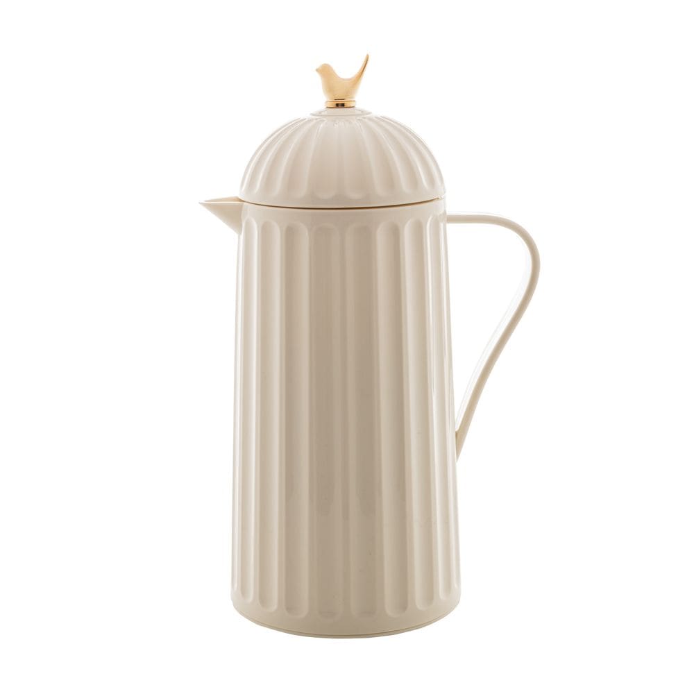 Garrafa Térmica De Plástico 1 L Bird Branca Wolff