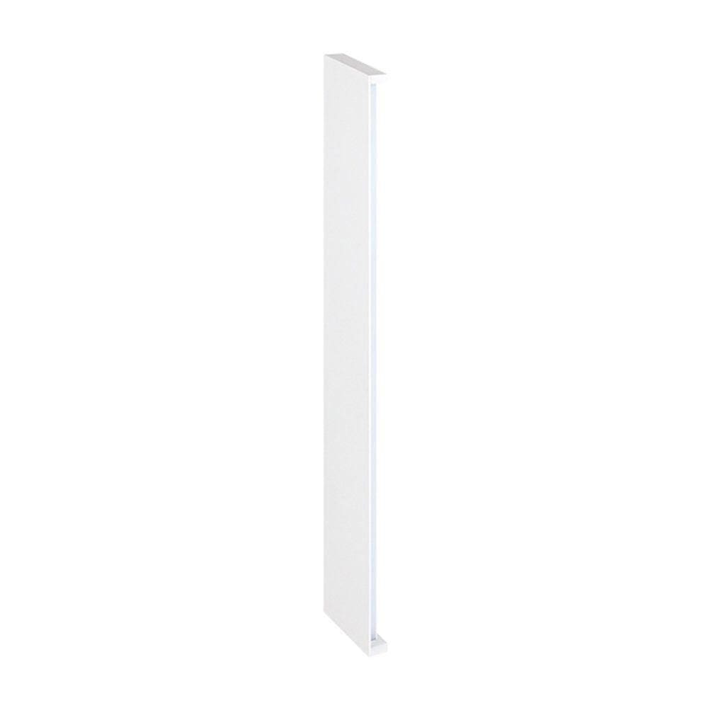 Arandela Stella Reflex Led 72cm Ip65 20w Bivolt Branco - 3000k - Luz Amarela