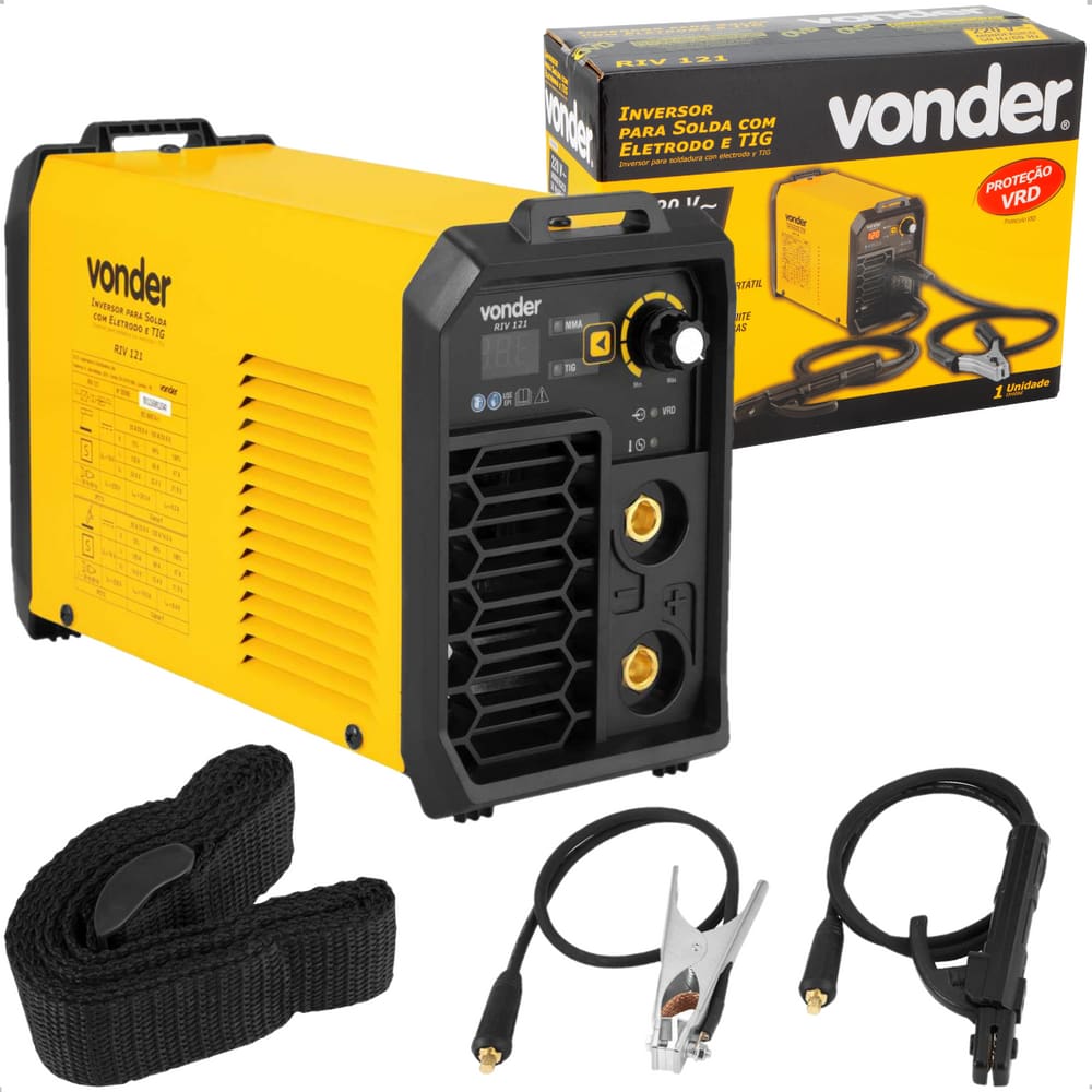 Inversor de Solda 120A Tig 220V RIV121 Vonder