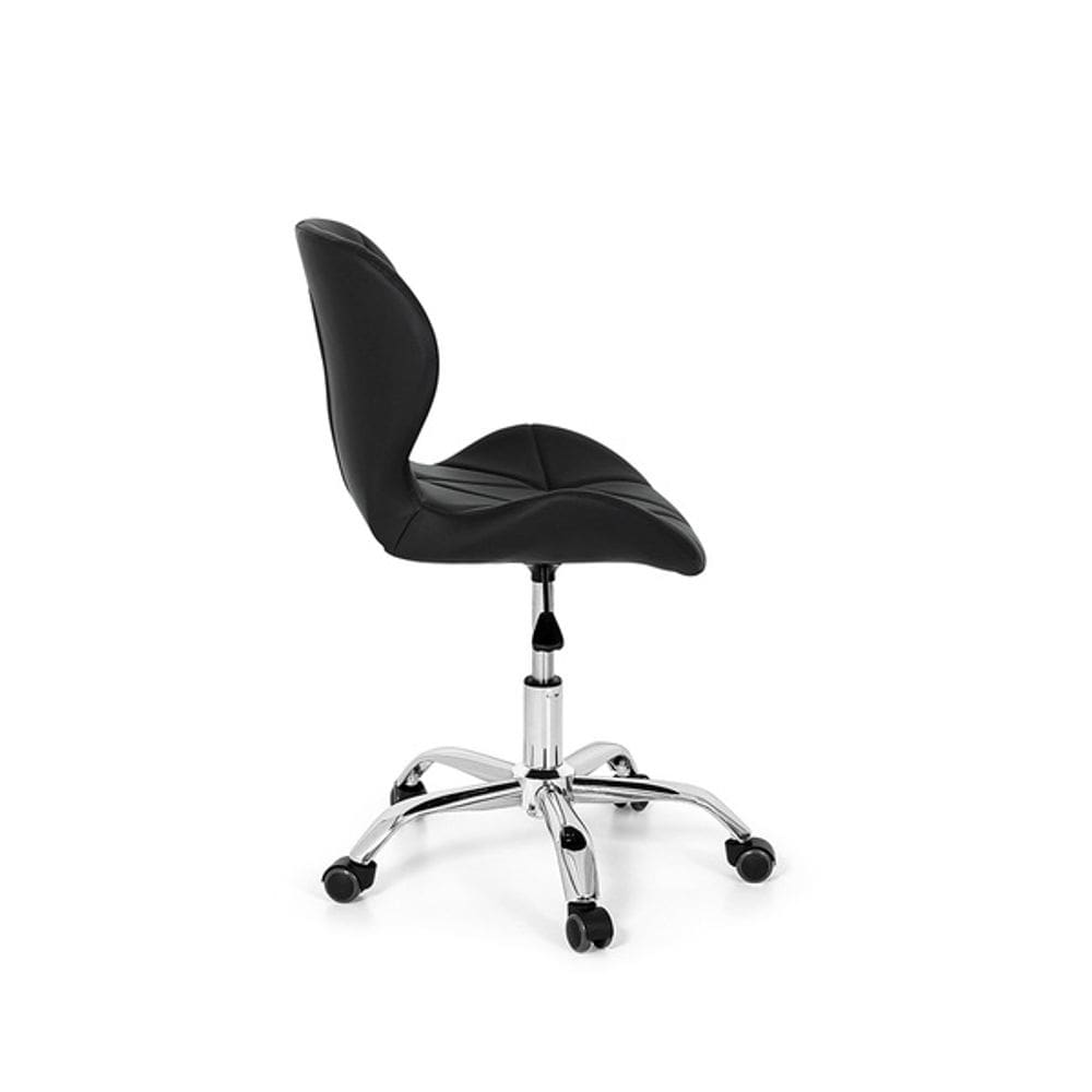 Cadeira Office Eiffel Slim Giratória Ajustável Preta