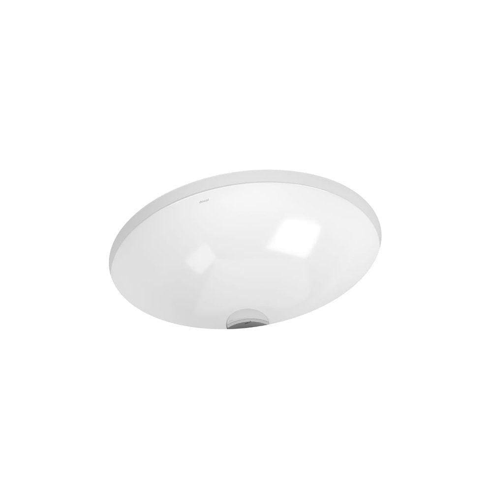 Cuba De Embutir Docol 45x36 90016549026 Oval Branca Branco