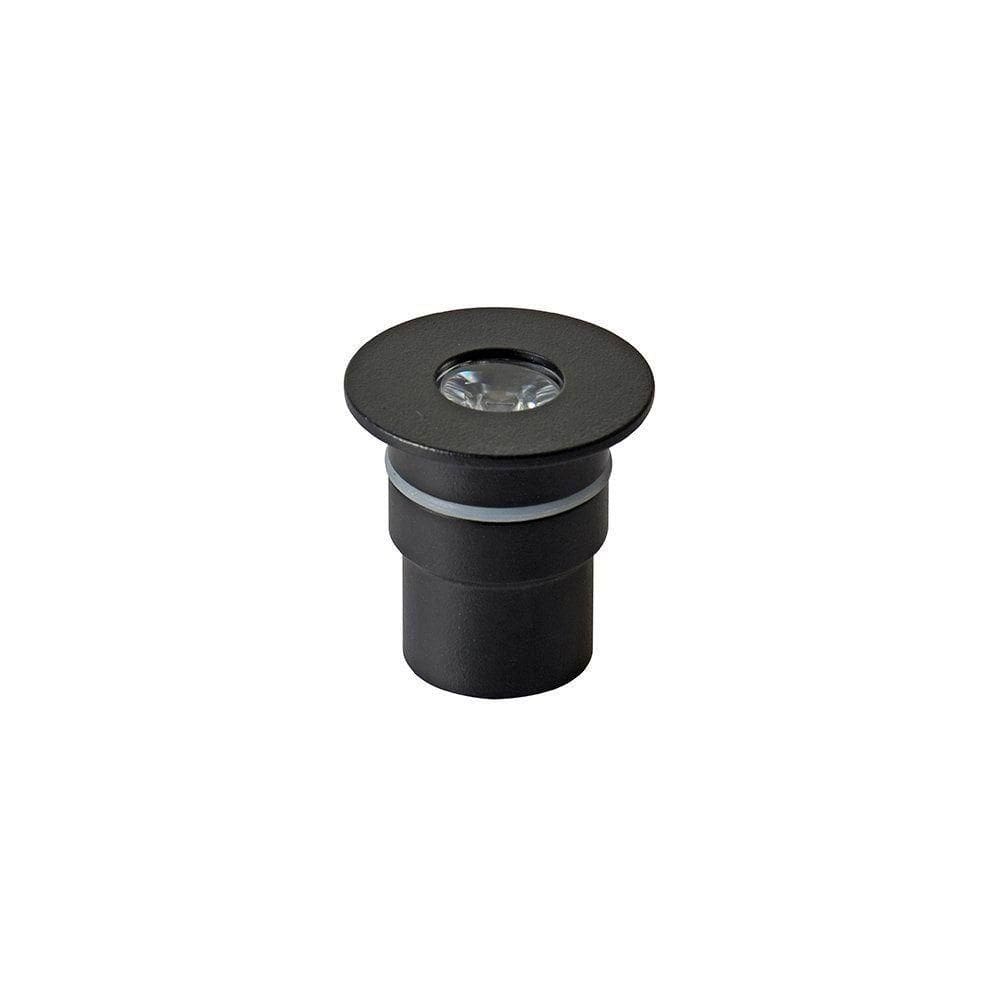 Embutido De Solo Led Nordecor Sisa 6394 2w 12v Preto 3000k Luz Amarela 3000k