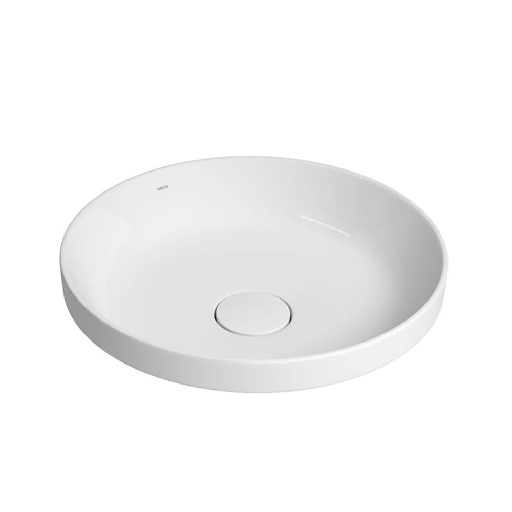 Cuba de Sobrepor Redonda 40X40cm Branco - L.22040.17