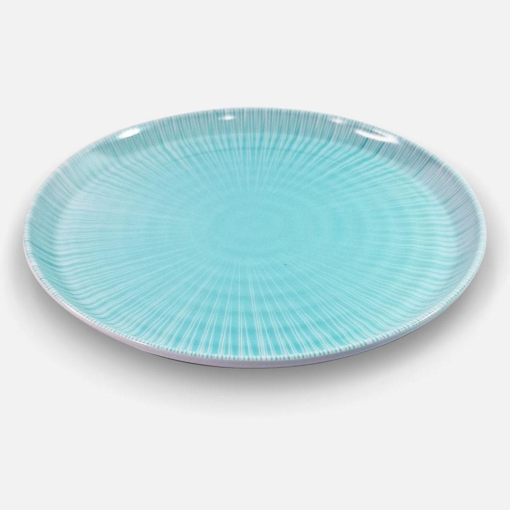 Prato De Mesa Linha Psicodélica Tiffany 27Cm - Ad