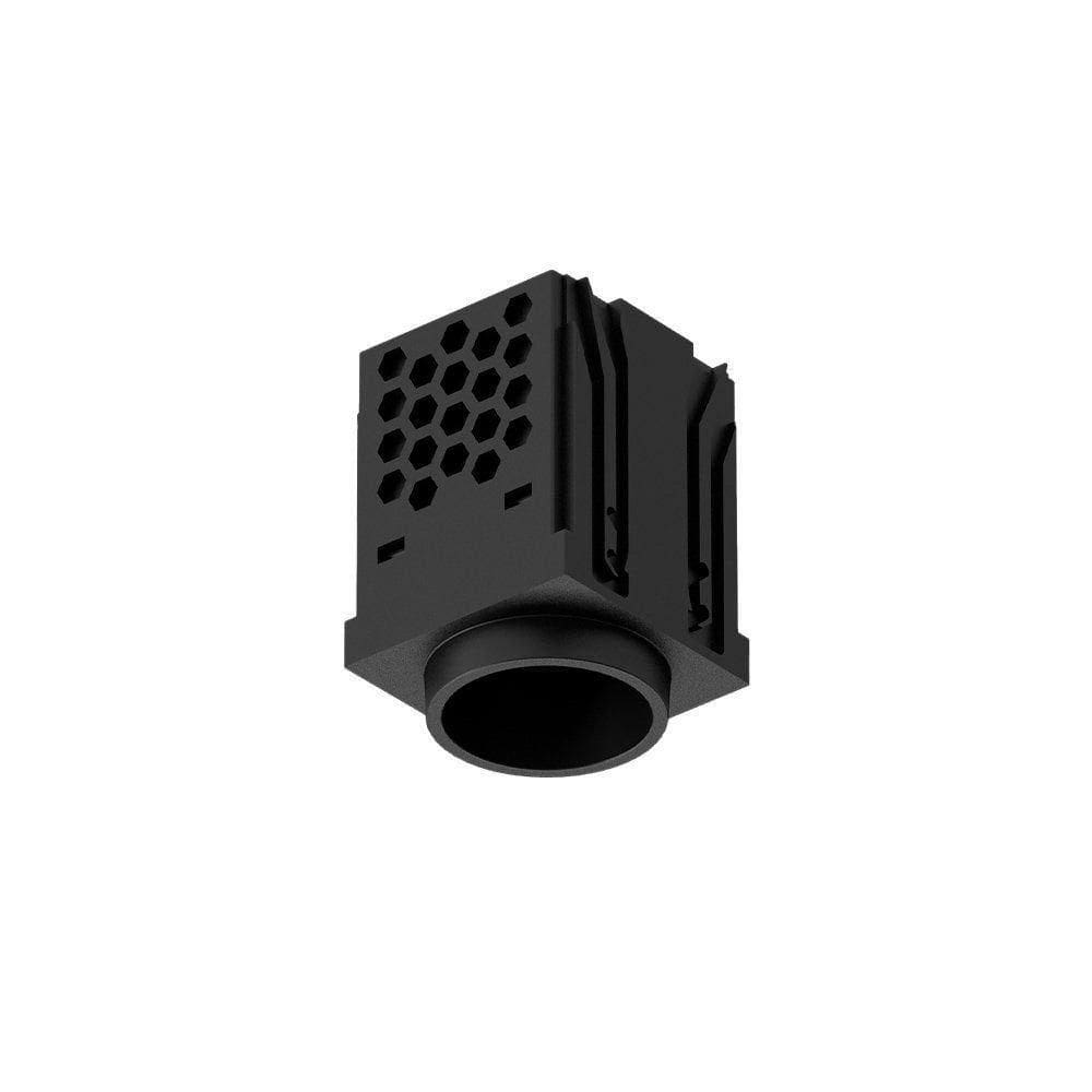 Módulo Downlight De Embutir Led Nordecor Tap 6667 5w Irc 90 Redondo Bivolt Preto 2700k