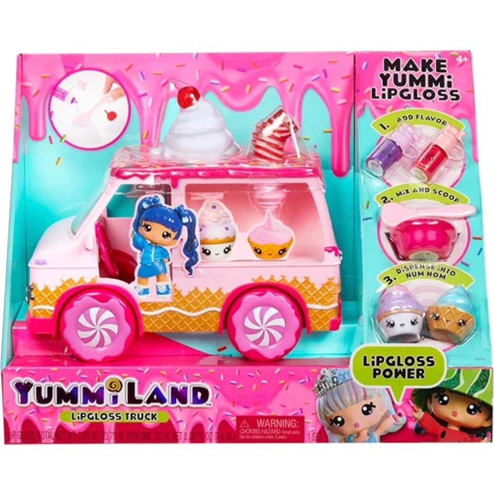 Boneca Yummiland Lipgloss Truck Rosa - 41073 Mga