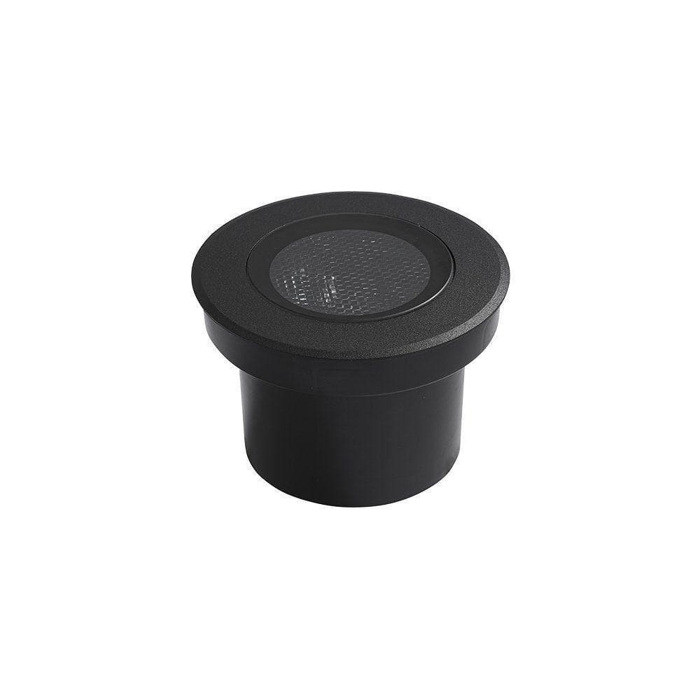 Embutido De Solo Led Nordecor Senf 6845 15w 12° Alto Irc 90 Bivolt Preto 2700k Luz Amarela