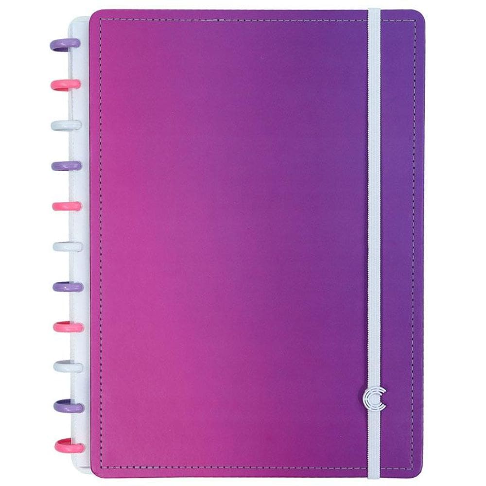 Caderno inteligente grande Ultraviolet By Yasmin Galvão