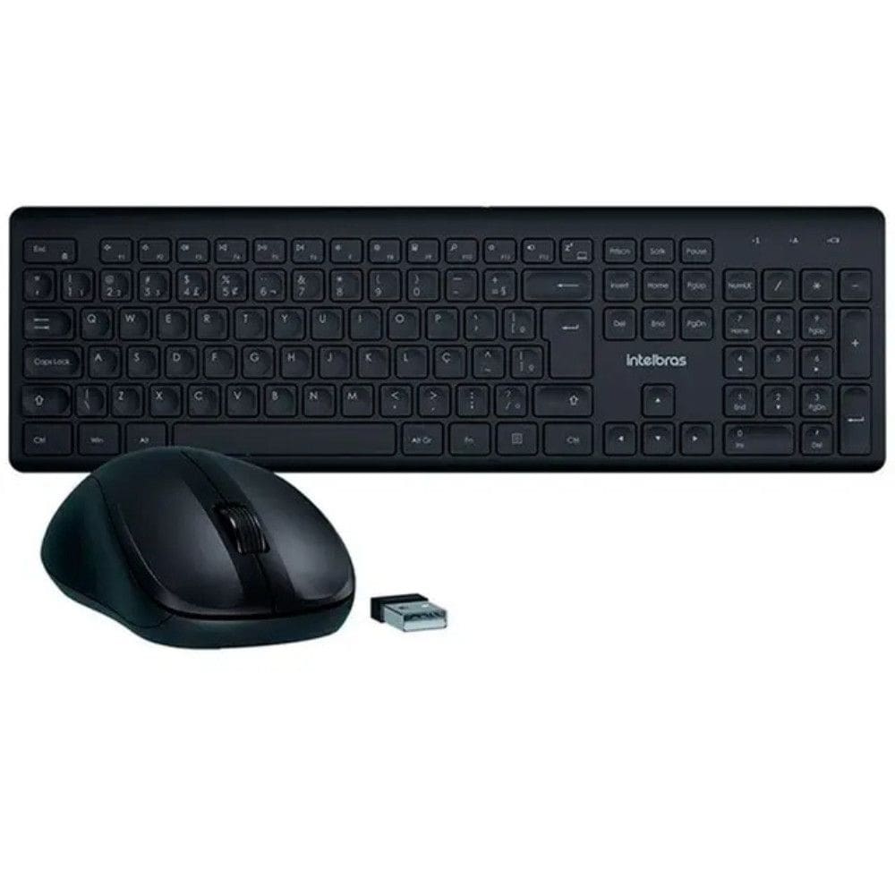 Kit Teclado E Mouse Sem Fio Intelbras Csi50 4294200