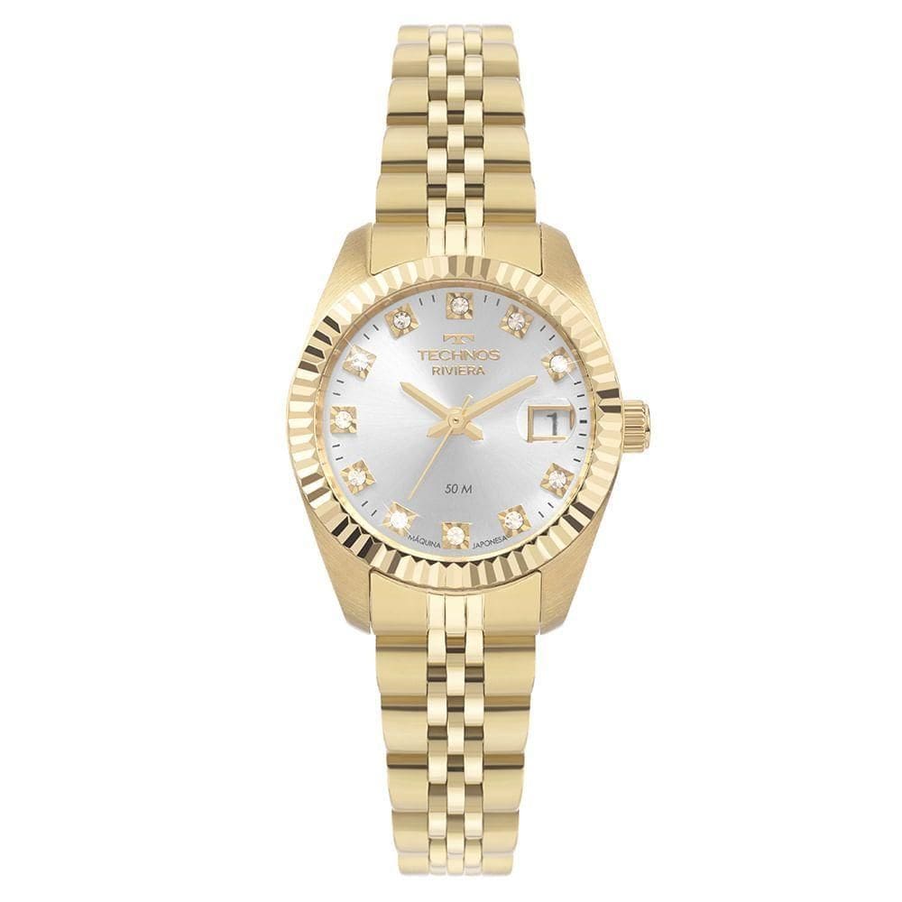 Relógio Technos Feminino Riviera Dourado - 2015cel-1k