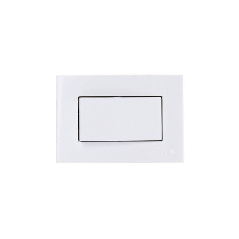 Placa Para Móveis 65x45 Com Interruptor Simples Margirius Sleek 10a Branca