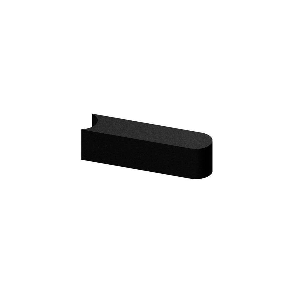 Suporte De Sobrepor Para Fonte Magnética Nordecor Magnetic Track Kay 6572 Preto