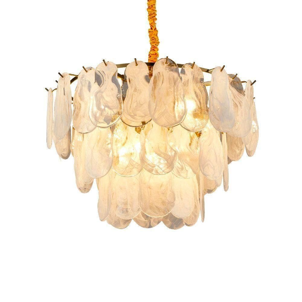 Lustre Pendente Nordecor Velle 2950 60cm Dourado Fosco E14 Bivolt Dourado