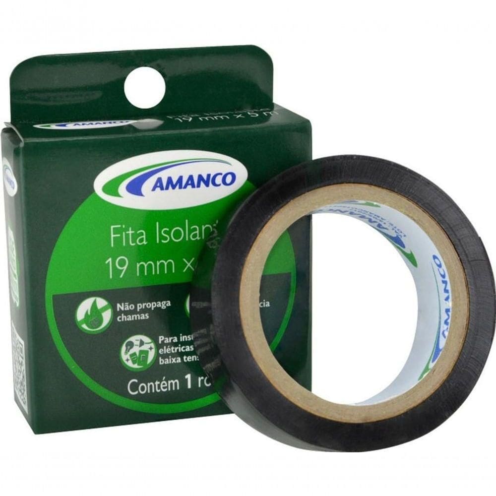 Fita Isolante 19mm X 10m - Amanco