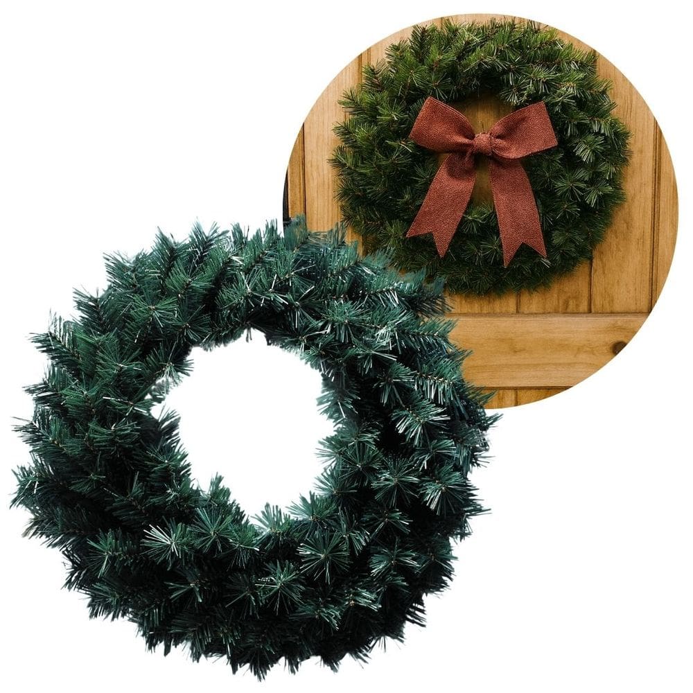 Guirlanda Natalina Verde 45cm com 70 Galhos Prime - Master Christmas