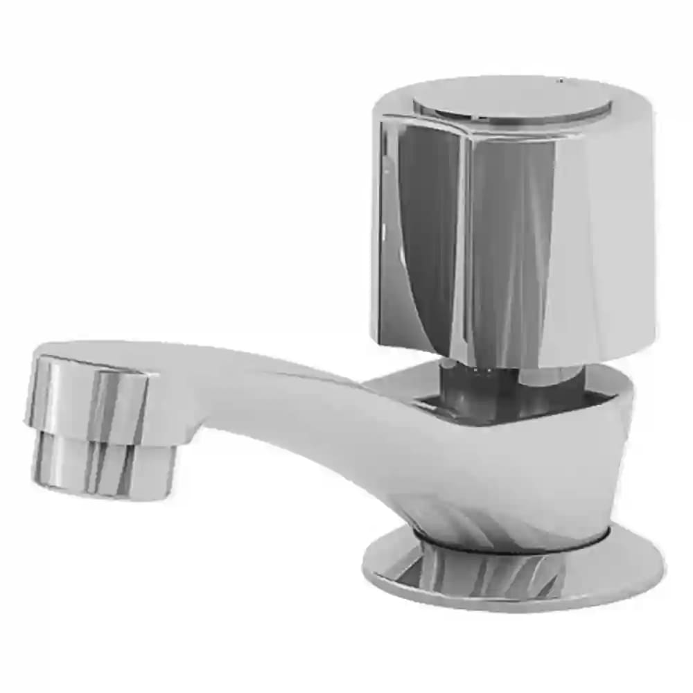 Torneira de Mesa Lavatório Mesa Volante Abs Ouro Fino 1/2” Cromado (2194 C40)