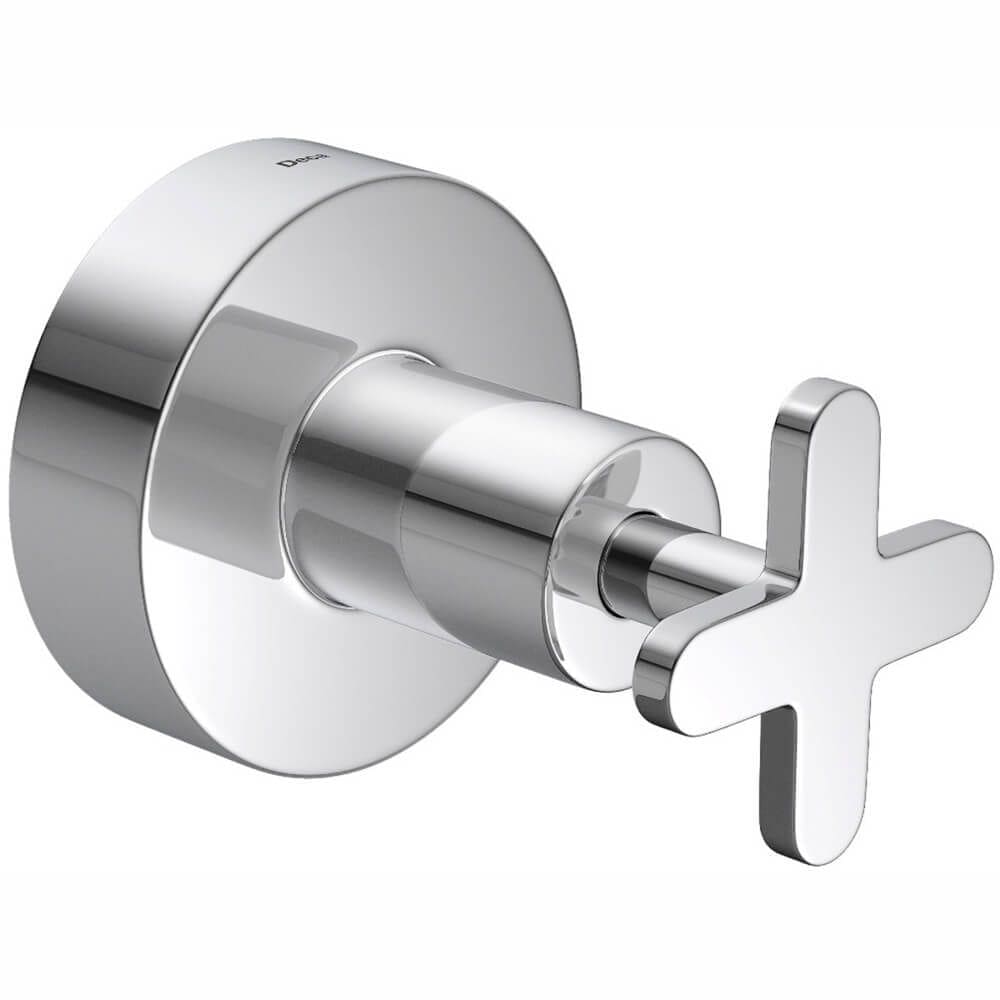 Acabamento para Registro de Gaveta 1/2””, 3/4”” e 1”” Disco Cromado - 4900.C.DSC.PQ - DECA