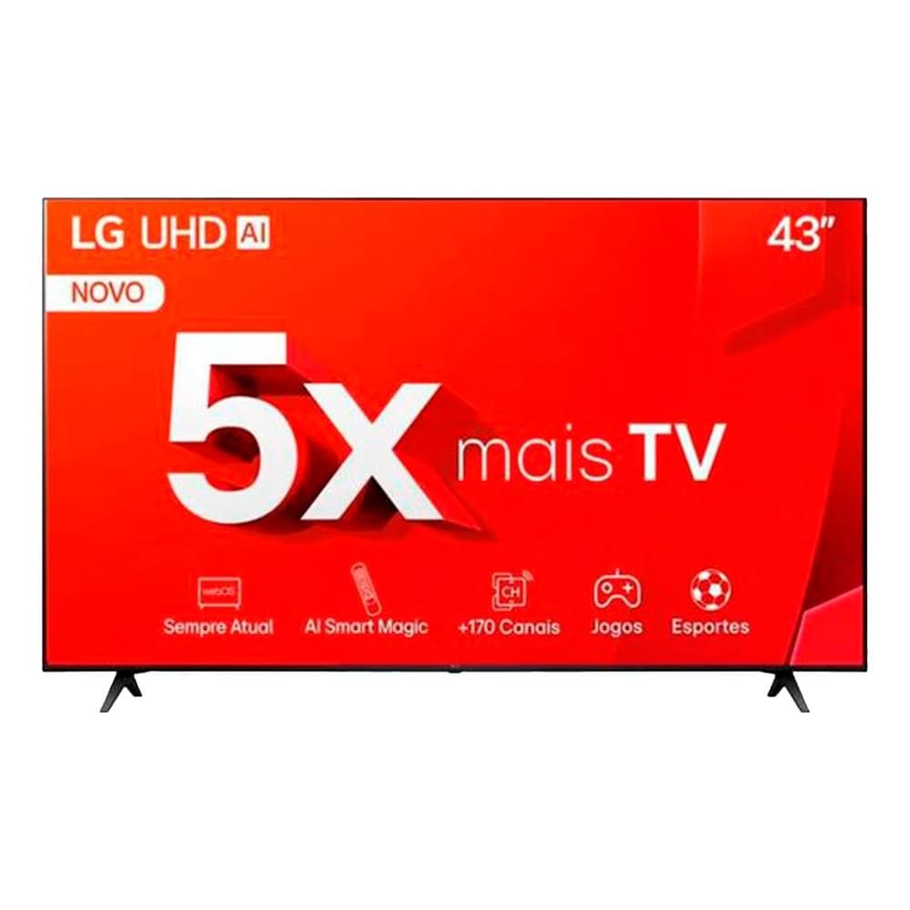 Smart Tv LG 43” pol LED 4K UHD Smart Pro Thinq® AI - 43TU801C0SA.AWZ