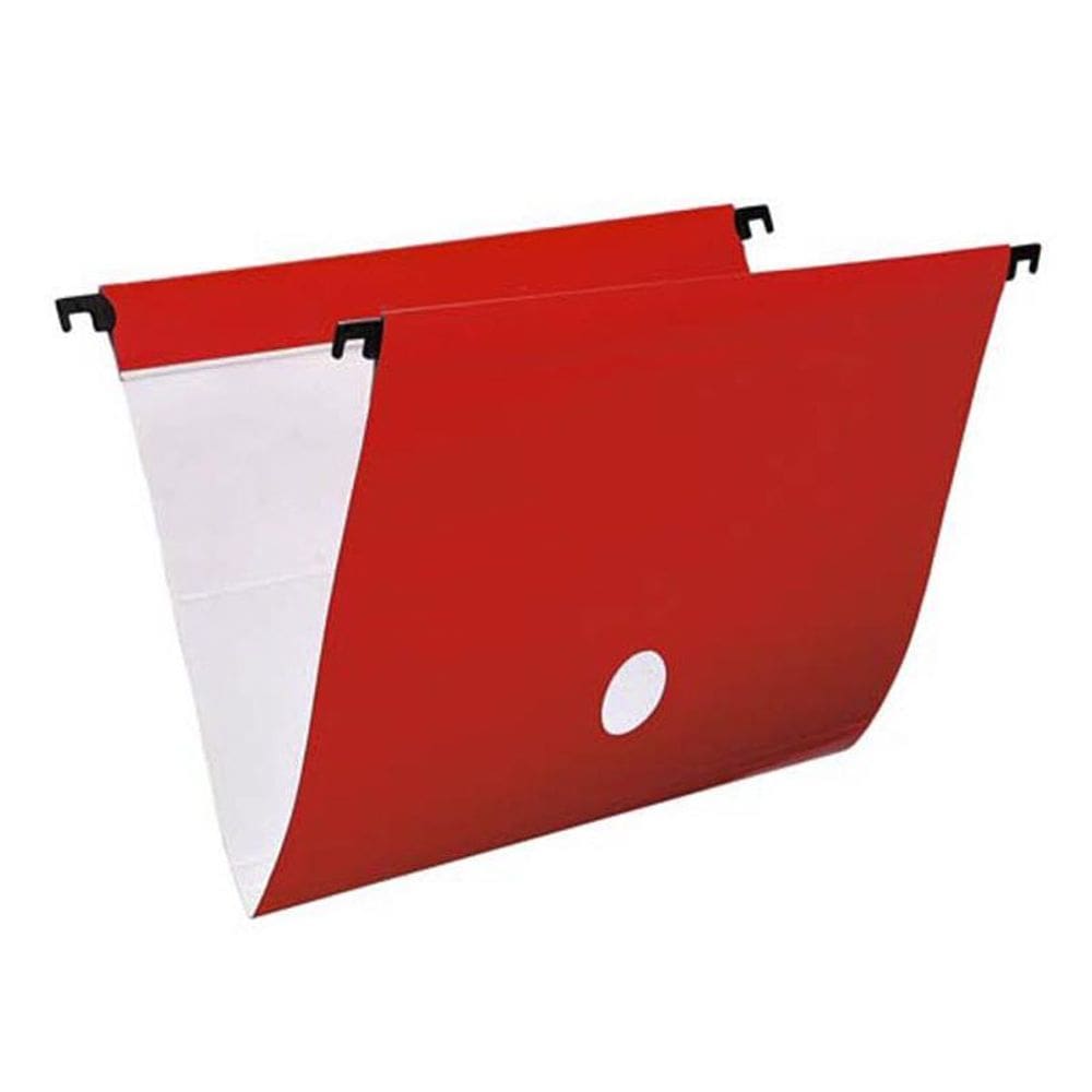 Pasta suspensa Delloplus vermelha 0099.U c/6 unidades Dello