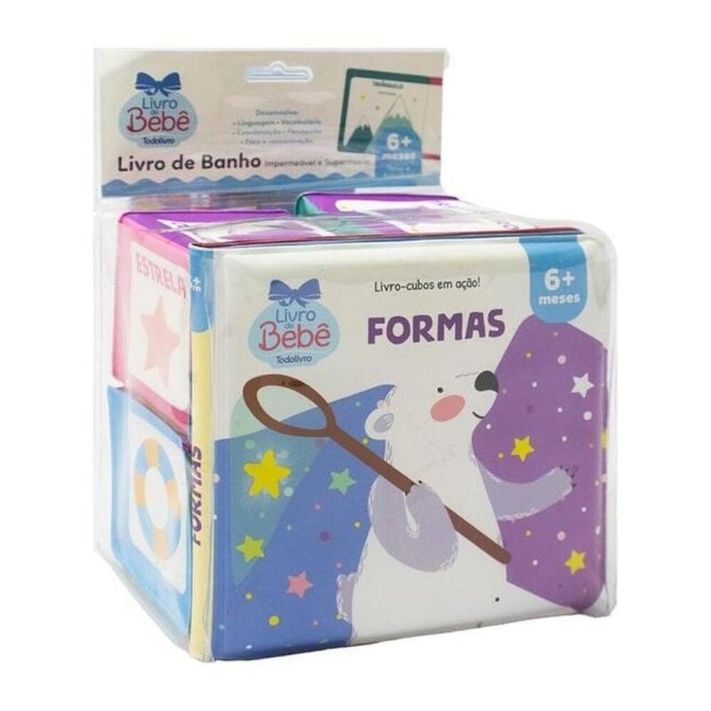 Livro-Cubos Em Ação: Formas