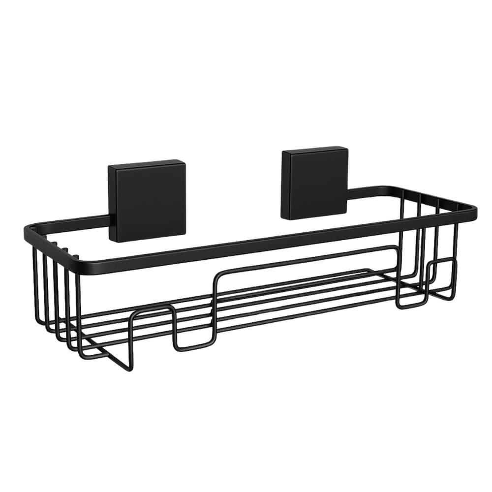 Suporte Organizador Para Shampoo Adesivo Fixare Preto 0576