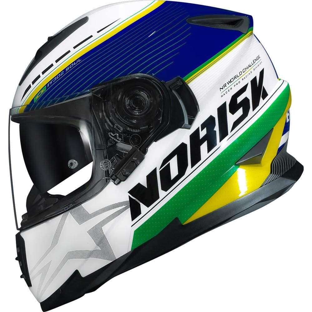 Capacete Norisk FF302 Soul Grand Prix Brazil