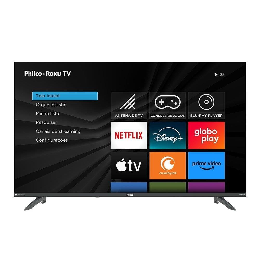 Smart TV 43” Philco LED PTV43VA4REGB - FHD, com Wi-Fi, 3 HDMI e 2 USB, Dolby Audio, 60Hz