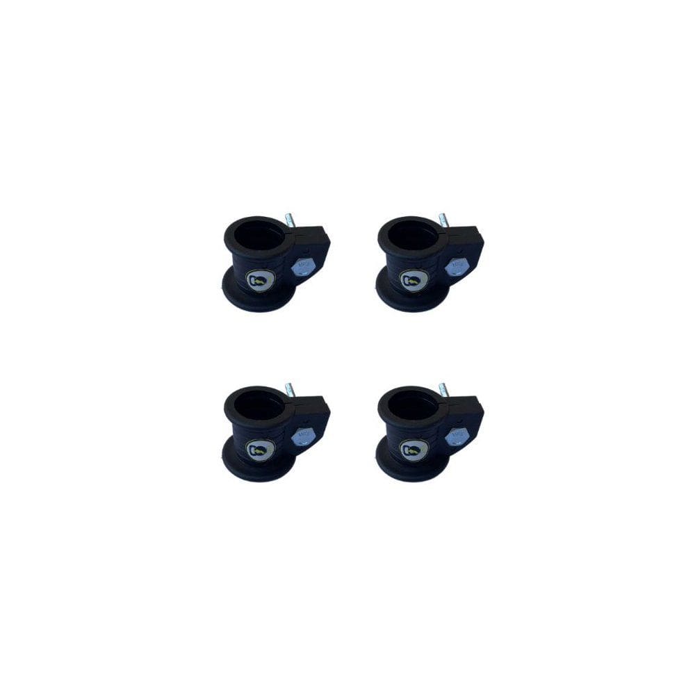 4 Presilha Injetada 30mm Barra Pump Academia Musculacao Trava Pesos Bloqueador JFIT